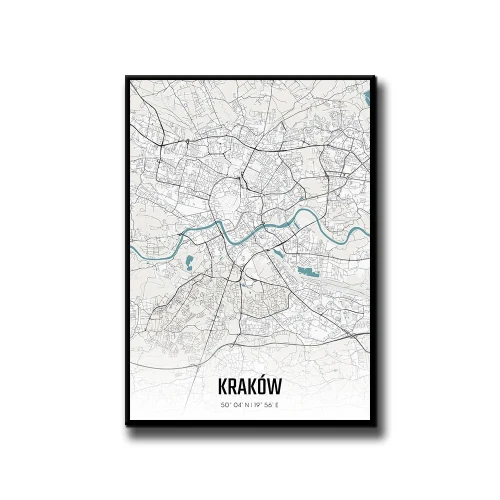 Plakat Kraków day białe tło