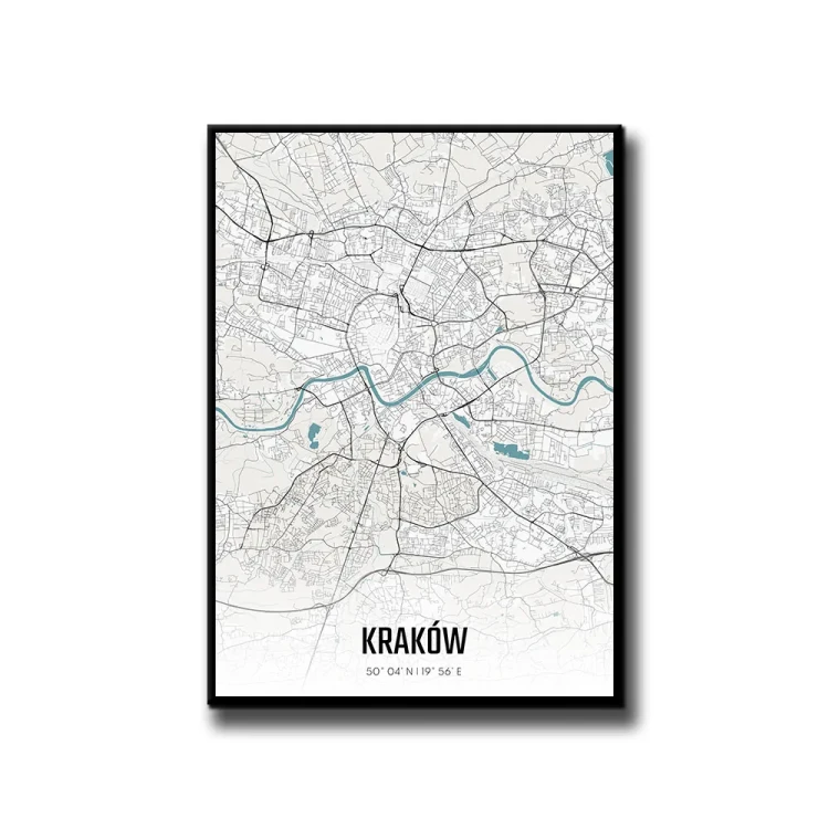 Plakat Kraków day białe tło