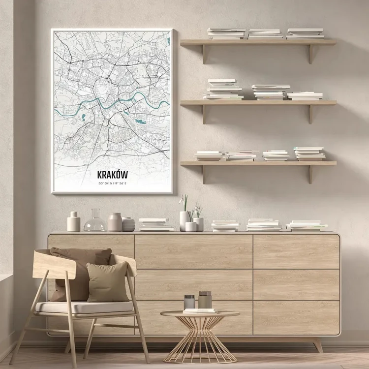 Plakat Kraków day mockup