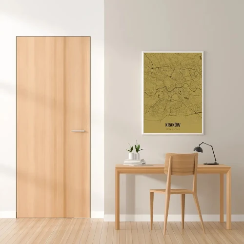 Plakat Kraków amber mockup