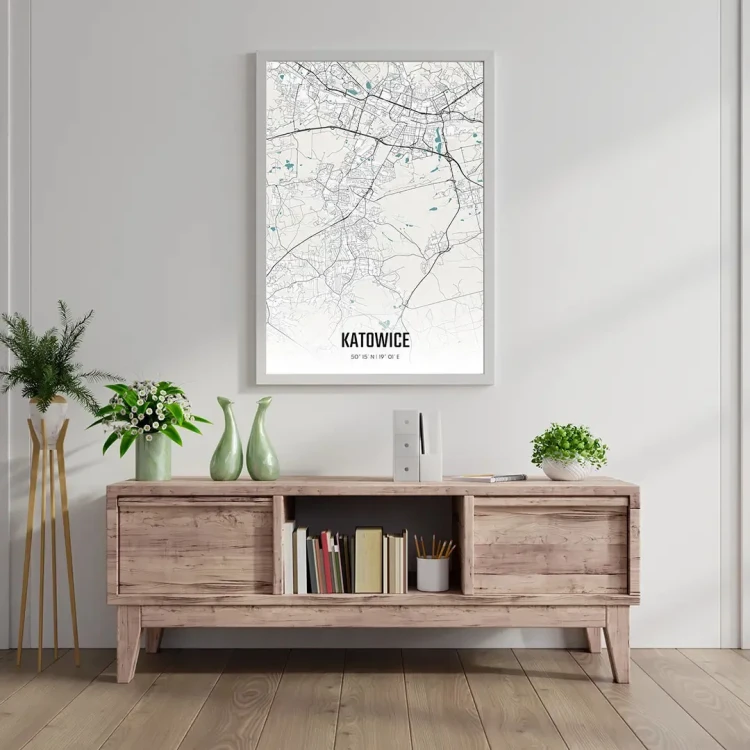 Plakat Katowice day mockup