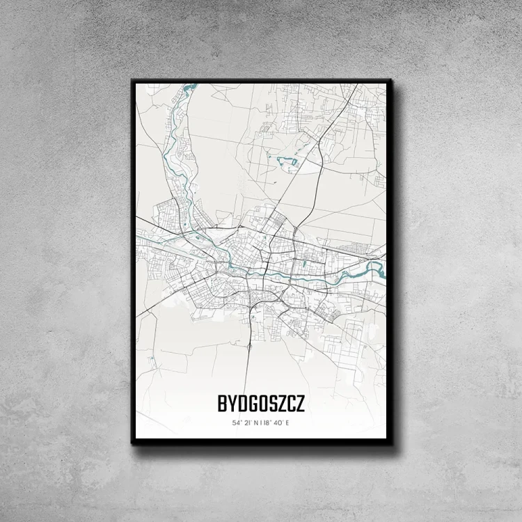 Plakat Bydgoszcz day tło ściana szary beton