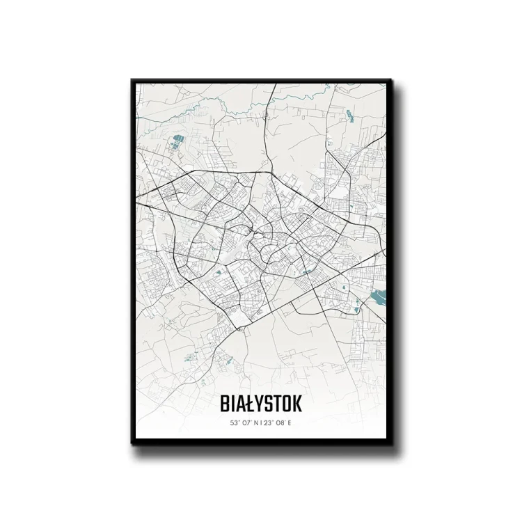 Plakat Białystok day białe tło