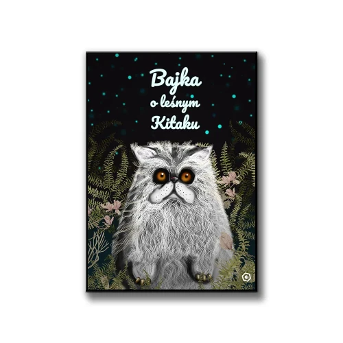 Plakat Bajka o leśnym Kitaku białe tło