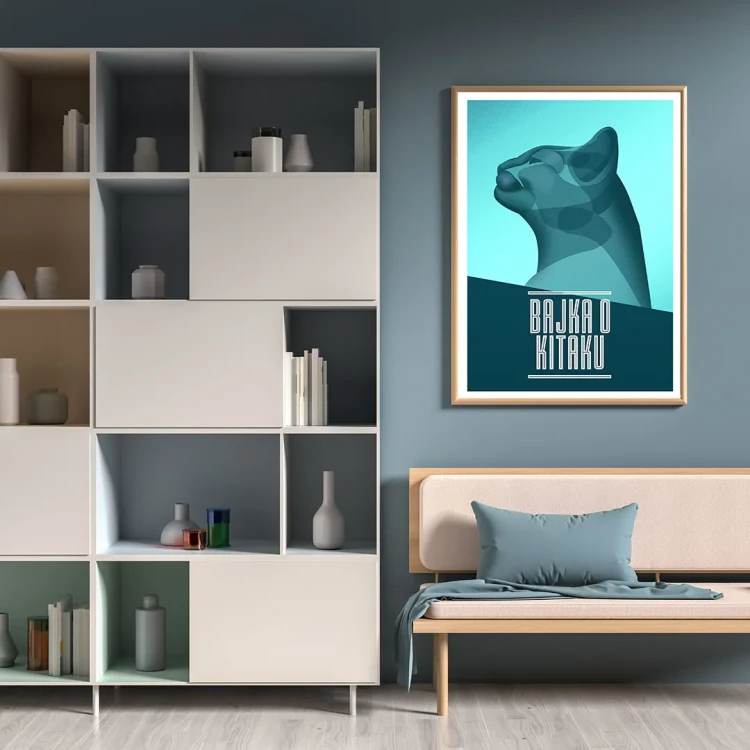Plakat Bajka o kitaku mockup