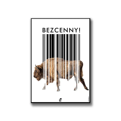 Plakat Bezcenny białe tło