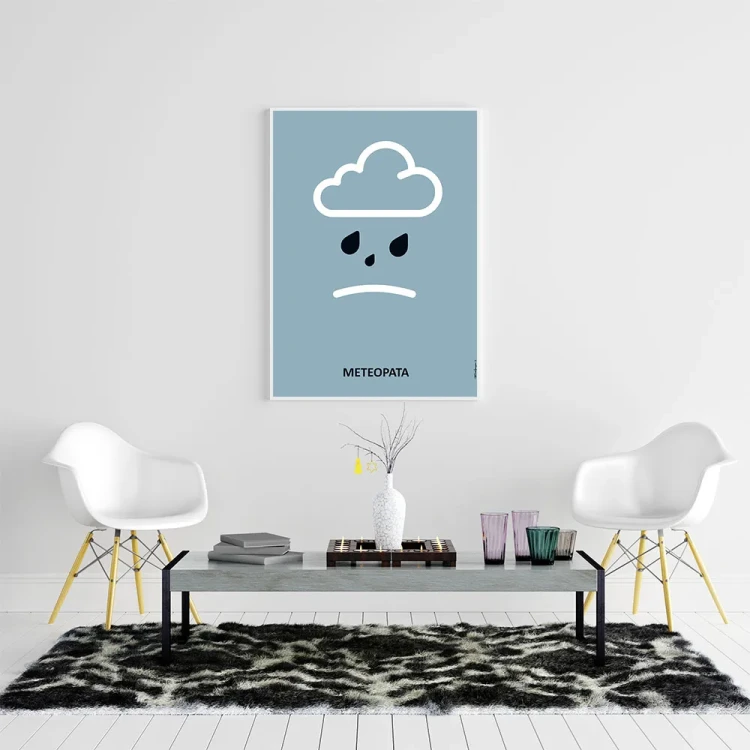 Plakat Meteopata mockup