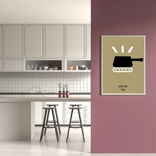Plakat Gotuj się mockup