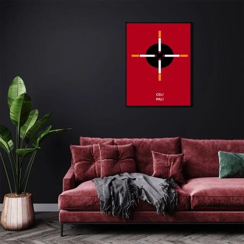 Plakat Cel Pal mockup