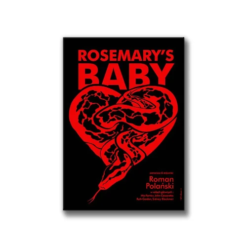 Plakat Rosemary's Baby białe tło