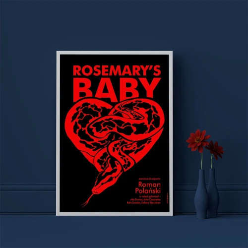 Plakat Rosemary's Baby mockup