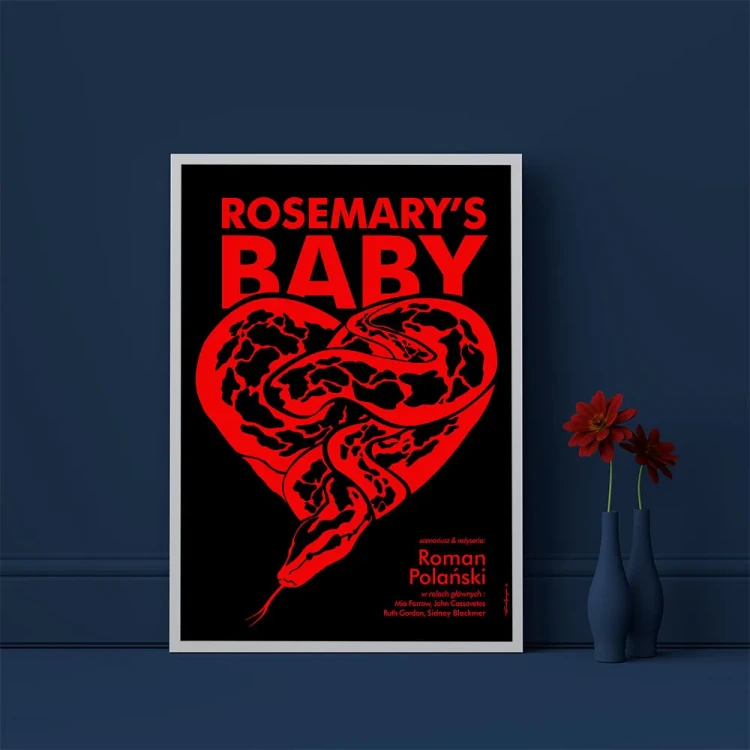 Plakat Rosemary's Baby mockup
