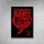Plakat Rosemary's Baby tło ściana szary beton