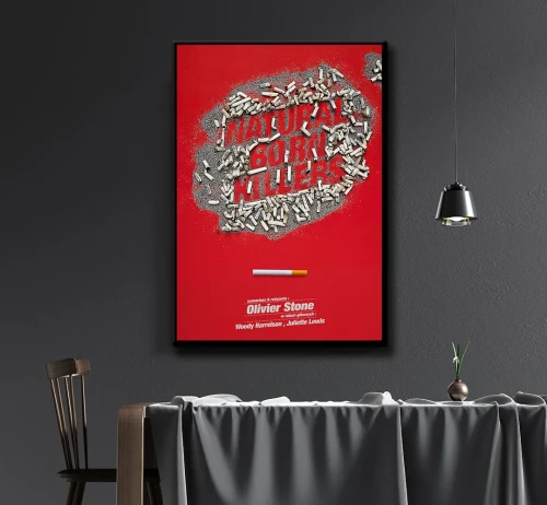 Plakat Natural Born Killers mockup