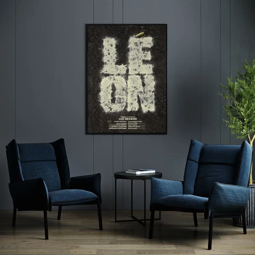 Plakat Leon mockup