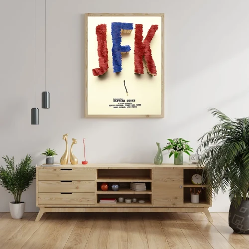 Plakat JFK mockup